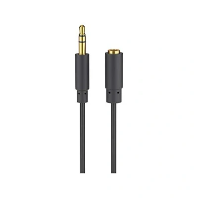 Image de Rallonge jack 3.5 mm Noir 5m