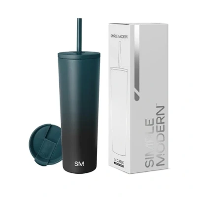 Afbeelding van Simple Modern Geïsoleerde beker met deksel en rietje Herbruikbare ijskoffiemok van roestvrij staal Cadeau voor mannen vrouwen Klassieke collectie 830 ml Geruit motief