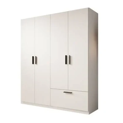 Afbeelding van Meubella Kledingkast Lillian Wit 180 cm