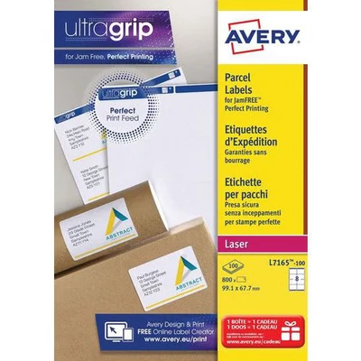 Afbeelding van Etiket Avery L7165 100 99.1x67.7mm dekkend wit 800stuks