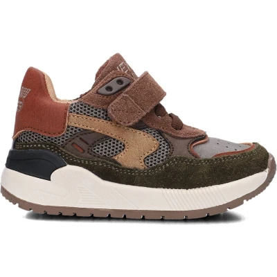 Afbeelding van Shoesme St24w008 Sneakers Jongens Bruin Maat 32