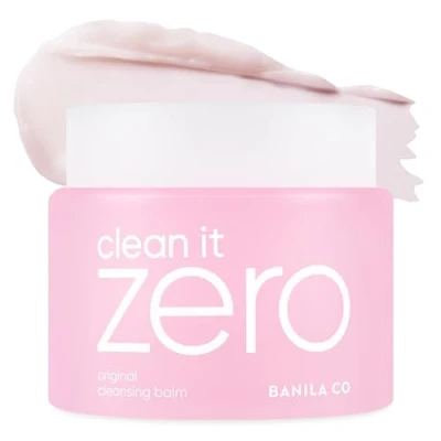 Afbeelding van BANILA CO Clean it Zero Original Koreaanse reinigingsbalsem, make up remover voor alle huidtypes, veganistisch, gemaakt met acerolabessen en vitamine C (180 ml)