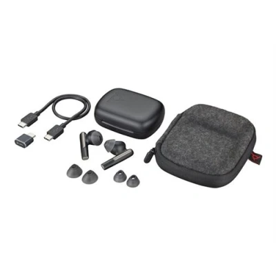 Afbeelding van Poly Voyager Free 60 UC Black Earbuds + BT700 USB C adapter oplaadcase basis