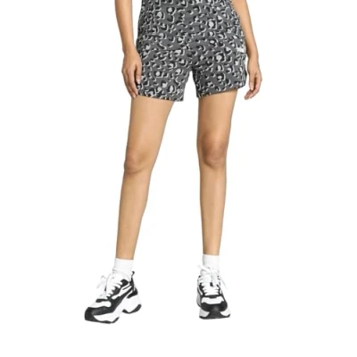 Afbeelding van Puma Animal Shorts Korte broeken, Dames, Maat: Small, Black