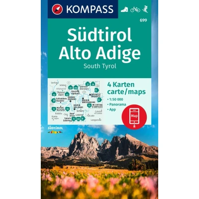 Afbeelding van Kompass WK699 Südtirol, Alto Adige, Zuid Tirol