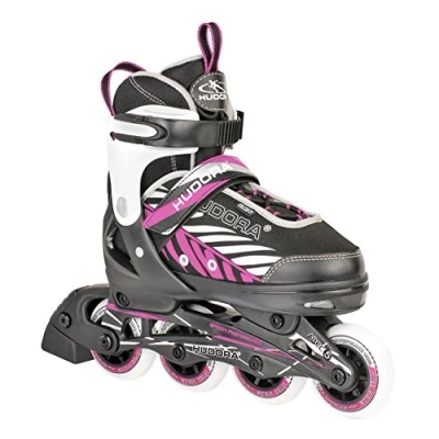 Afbeelding van Hudora Inline Skates 29 32 Zwart/Roze
