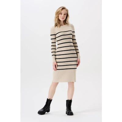 Image de Zwangerschapsjurk Vena Light Sand XS