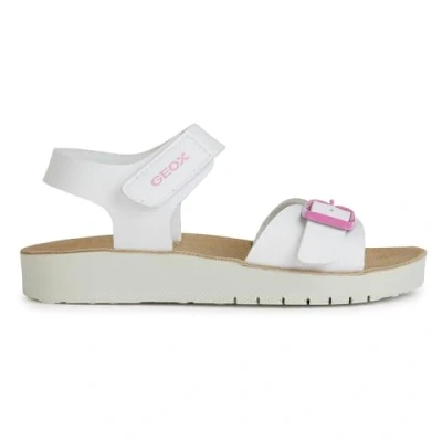 Afbeelding van GEOX J SANDAL COSTAREI GI Wit 34 EU