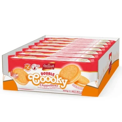 Image de Coppenrath Double Coooky Vanille sans gluten et lactose (1 x 300 g)