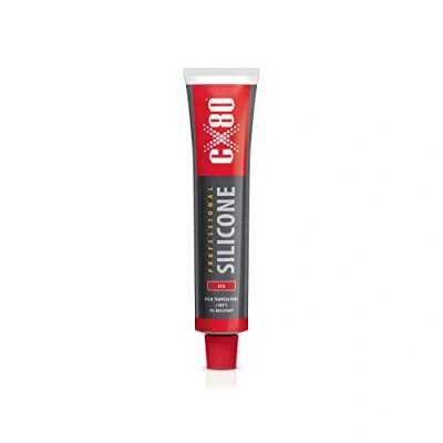 Afbeelding van CX80 Professionele siliconen op hoge temperatuur 80 ml (rood)