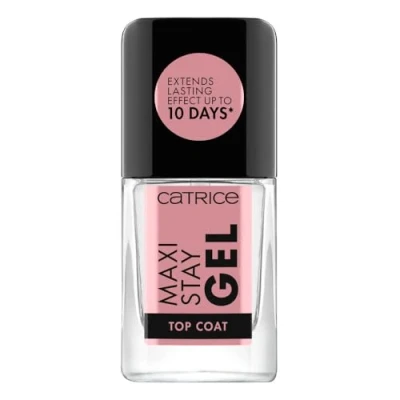 Afbeelding van Catrice Maxi Stay Gel toplaag, transparant, duurzaam, glanzend, zonder aceton, veganistisch, microplasticdeeltjes (10,5 ml)