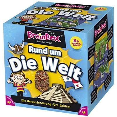 Afbeelding van BrainBox, Rund om de wereld (spel): Wat kan je in 10 seconden merken?