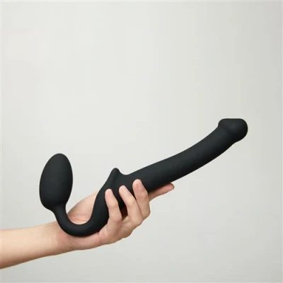 Image de Dildo strap on Bendable Sans Harnais Semi Réaliste A Mémoire de Forme Taille S