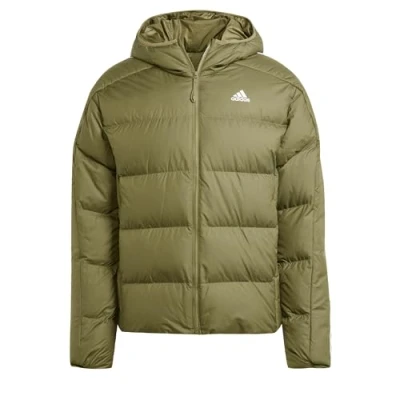 Afbeelding van adidas Sportswear Essentials Midweight Donsjack met Capuchon Heren Groen XS