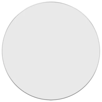 Afbeelding van vidaXL Wandspiegel zilver Ø 60 cm rond