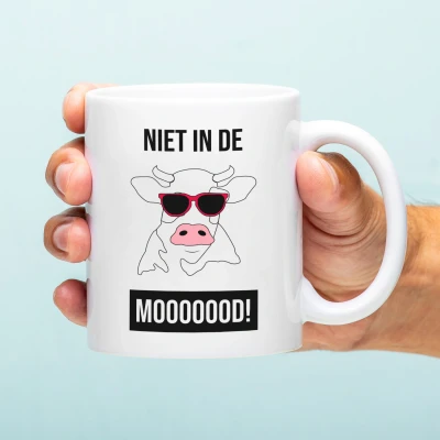 Afbeelding van Mok Niet In De Moooood!