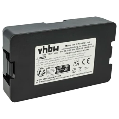 Afbeelding van vhbw Accu compatibel met Husqvarna Automower 420 (2016 2022) robotmaaier (2Ah, 18V, Li Ion)