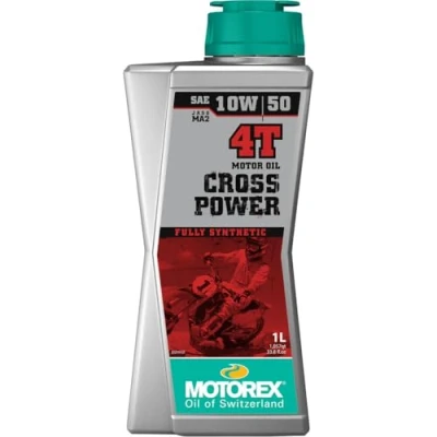 Afbeelding van Motorex Cross Power 4T 10W 50 1L Motorolie 7611197017516