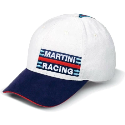 Afbeelding van Sparco Witte pet met Martini r baseball logo, wit, Eén maat, Wit.