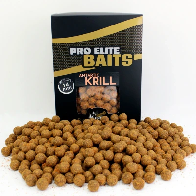 Afbeelding van Pro Elite Baits Gold Boilies Antartic Krill 14mm (1kg)