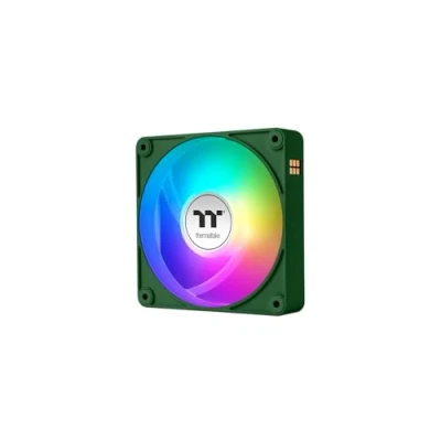 Afbeelding van Thermaltake CT120 EX Reverse ARGB Sync PC Cooling Fan Racing Green 3 Pack ventilator Groen (b x h d) 120 25 mm