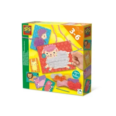 Afbeelding van SES Fluffy Dieren Borduren