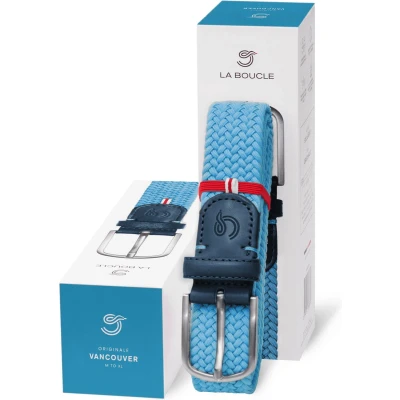 Afbeelding van La Boucle Vancouver Geklede Riem Heren Donker blauw