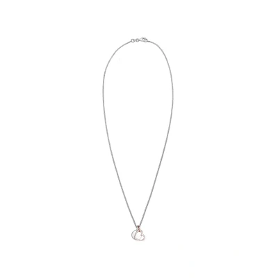 Afbeelding van Elli Heart Ketting bicoloured, Dames, Maat: 45, Bi coloured