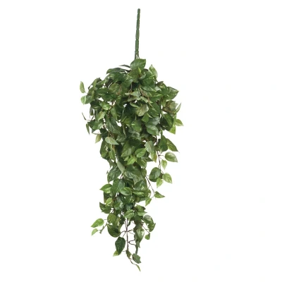 Afbeelding van Scindapsus Kunst Hangplant L15 x B30 H80 cm Groen