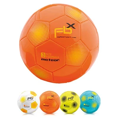 Afbeelding van Voetbal Machinaal Genaaid voor Kinderen en Volwassenen Trainingsbal Recreatieve Bal Football Maat 1 3 4 5 (#3, Oranje)