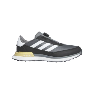 Afbeelding van adidas Golf S2G SL BOA 24 Golfschoenen, Heren, Maat: 42 2/3, Grey three/footwear white/core black Textiel/ synthetisch