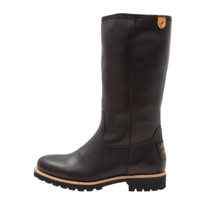 Afbeelding van Panama Jack Dames Bambina Igloo, Travelling Kniehoge Laarzen, Zwart, 40 EU