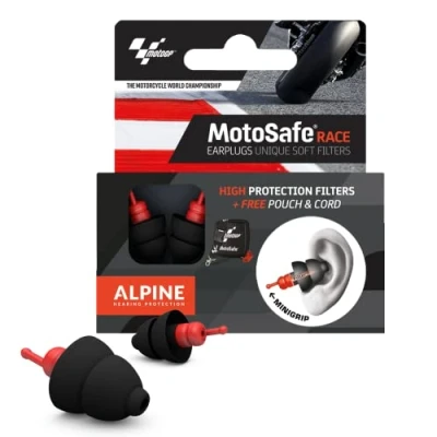 Afbeelding van Alpine MotoSafe Race MotoGP Official Edition Motor oordoppen SNR 20dB 1 Paar
