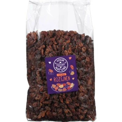 Afbeelding van Your Organic Nature Rozijnen Sultana Bio 1 kg