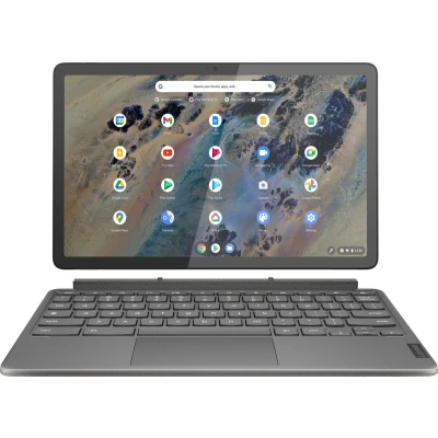 Afbeelding van Lenovo Chromebook IdeaPad Duet 3 Tablet 2 in 1 10,9 inch 2K touchscreen Qualcomm Snapdragon 7c Gen 4GB RAM 64GB SSD Adreno grafische kaart Chrome OS QWERTZ Grijs