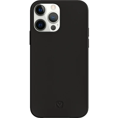 Afbeelding van Valenta Leather Back Cover Snap Luxe Apple iPhone 13 Pro Black