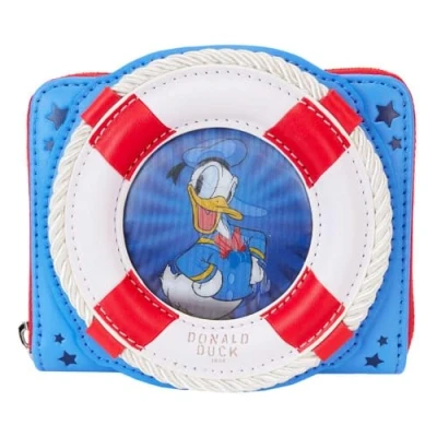 Afbeelding van Disney Loungefly Portemonnee Donald Duck 90th Anniversary