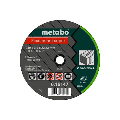 Afbeelding van METABO FLEXIAMANT SUPER 616728000 Snijschijf, haakse slijper 13300