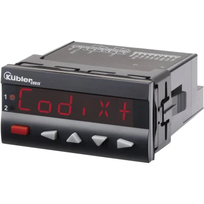 Afbeelding van Kübler Automation Voorinstelbare teller Codix , Inbouwmaten 92 x 45 mm, 10 30 V/DC
