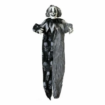 Afbeelding van Halloween Decoraties Bloederige Clown Hanger 170 cm