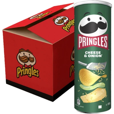 Afbeelding van Pringles Cheese &amp; Onion (19 x 165 gr)