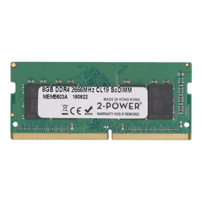 Image de 2 Power DDR4 module 8 Go SO DIMM 260 broches 2666 MHz / PC4 21300 CL19 1.2 V mémoire sans tampon non ECC