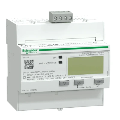 Afbeelding van Schneider Electric A9MEM3155 Digitale kWh meter Digitaal 63 A Conform MID: Ja 1 stuk(s)
