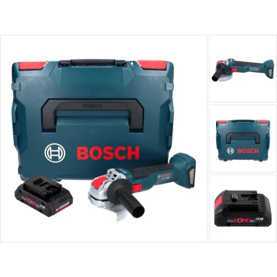 Afbeelding van Bosch GWX 18V 10 Profi accu haakse slijper 18 V 125 mm X LOCK Brushless + 1x ProCORE 4.0 Ah L Boxx zonder lader