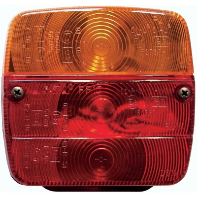 Afbeelding van IWH Aanhangerachterlicht Schroefaansluiting Knipperlicht, Remlicht, Achterlicht Achter, Links, Rechts 12 V, 24 V
