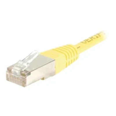 Image de Cordon patch RJ45 ftp CAT6 jaune 30m