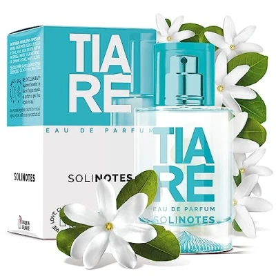 Afbeelding van Damesgeur Solinotes Tiaré eau de parfum bloemige en rustgevende geur perfect cadeau voor haar 50 ml