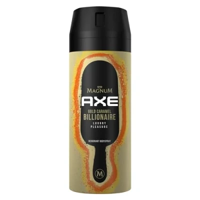 Afbeelding van Axe Deodorant Bodyspray Magnum Gold Caramel Billionaire 150 ml