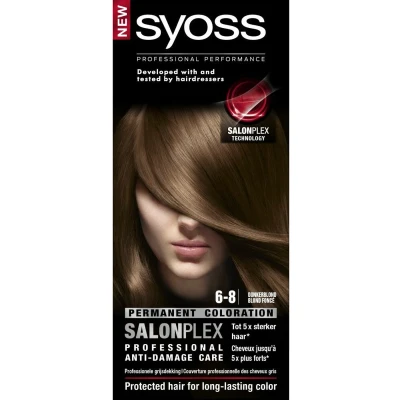 Afbeelding van Syoss Professional Haarverf 6 8 Donkerblond