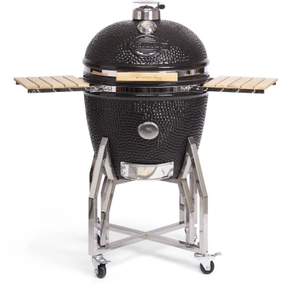 Afbeelding van Yakiniku BBQ Kamado 22&quot; XL met Onderstel en Zijtafels